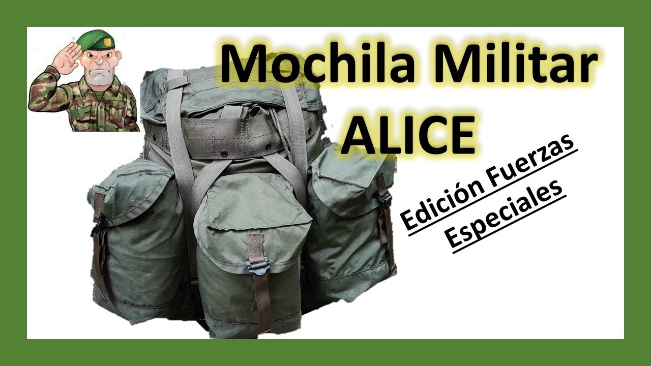 MOCHILA MILITAR tipo ALICE