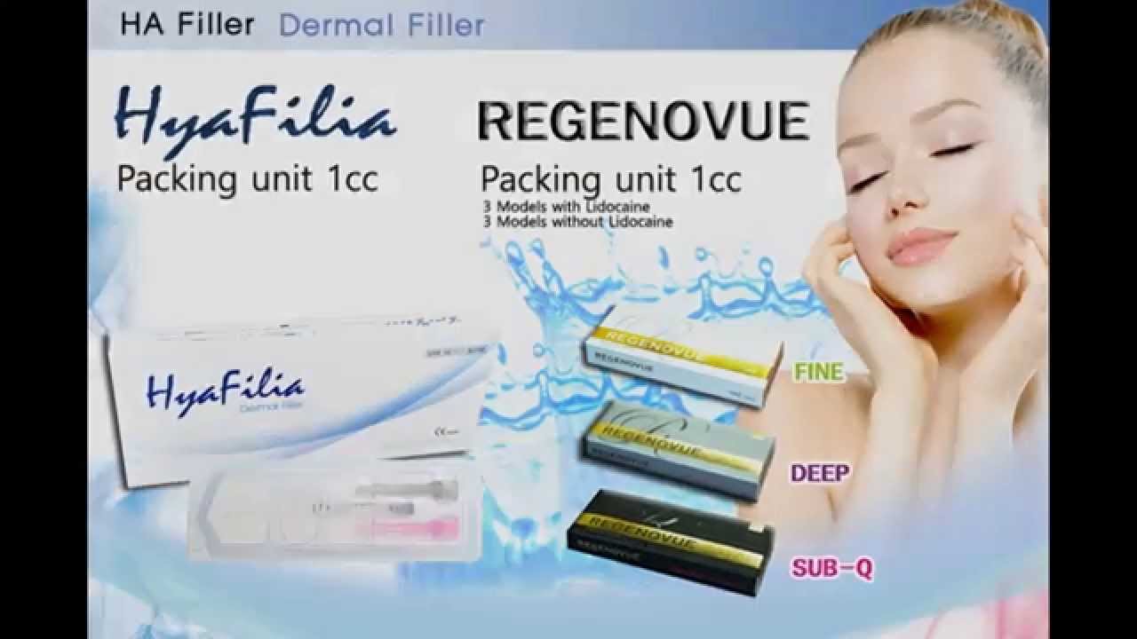 HA filler Hyafilia & Regenovue