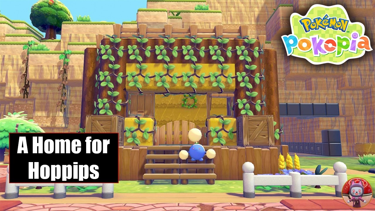 A Home for the Hoppips | Pokémon Pokopia Free Building