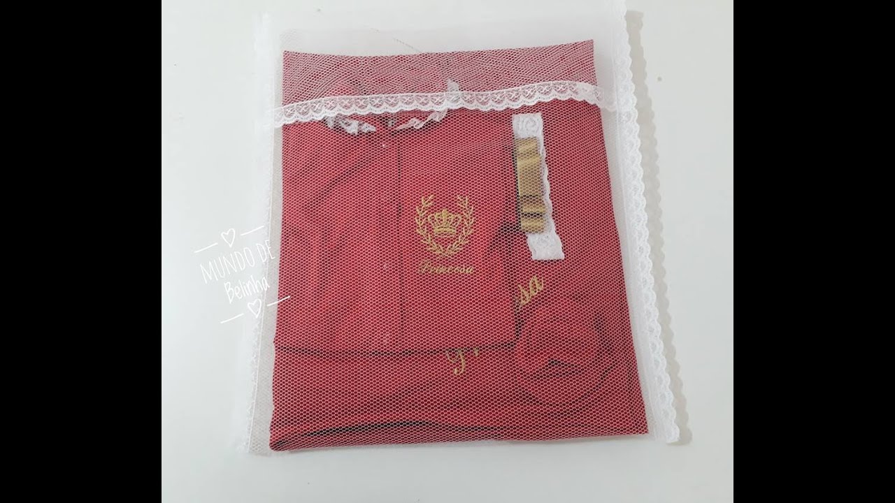 Embalagem de filó/ Saquinho de filó