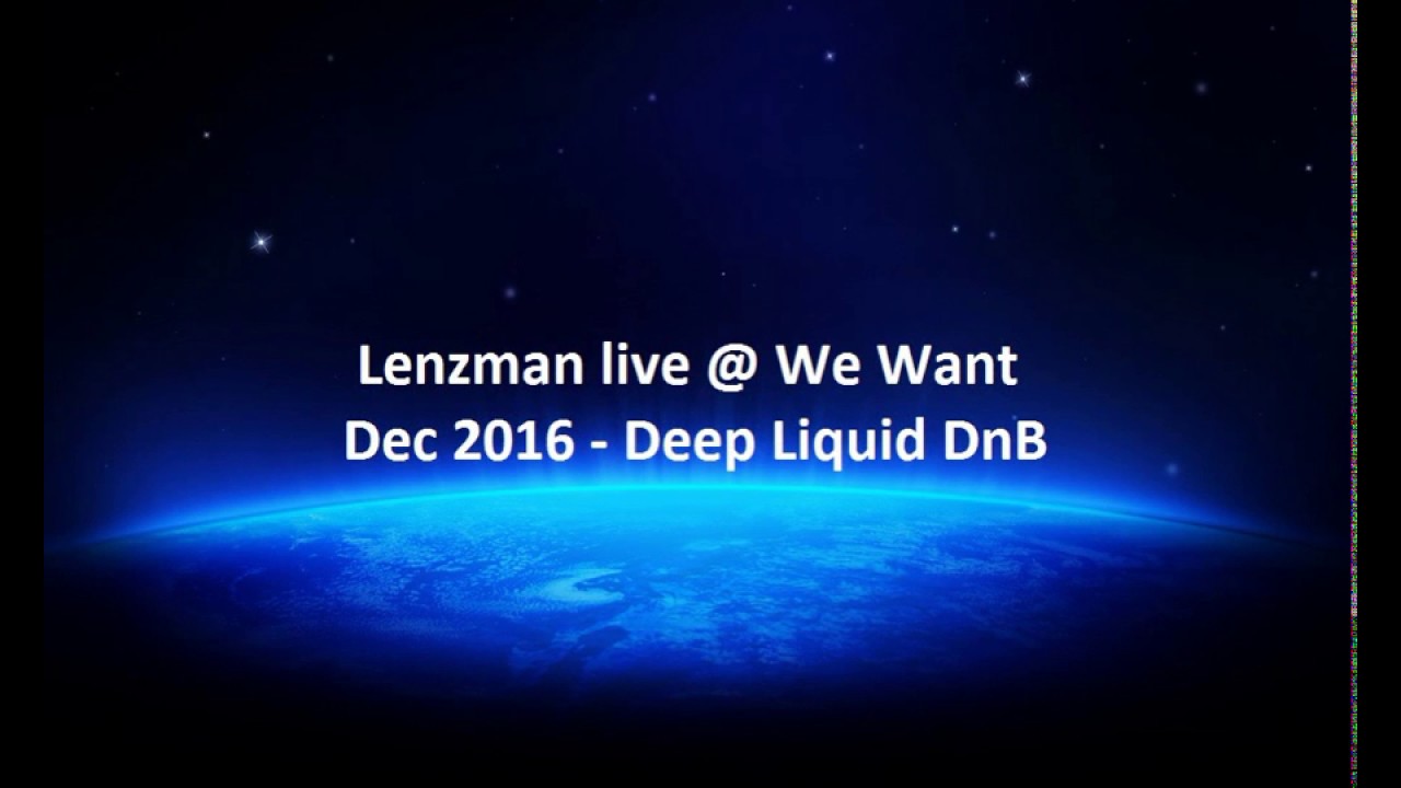 Lenzman & Siege MC live @ We Want (DJ Mag) Dec 2016 (Deep Soul Liquid DnB)