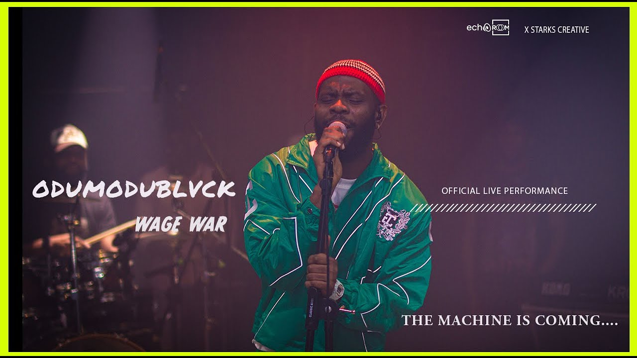 WAGE WAR (Live Performance) - ODUMODUBLVCK | ECHOOROOM TOPNOTCH