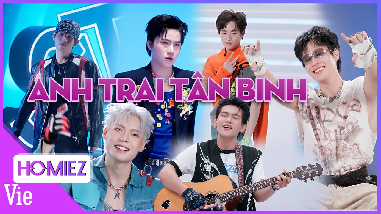 Tổng hợp màn chào sân của anh trai TÂN BINH, show kỹ năng trình diễn ấn tượng: CONGB, Đỗ Nam Sơn...