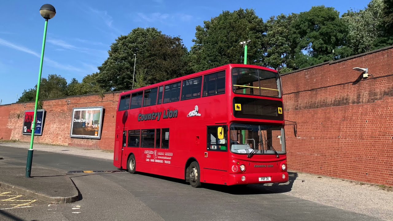 Country Lion AV418 Volvo B7TL (ZF/€3) PRP3V on Rail Replacement
