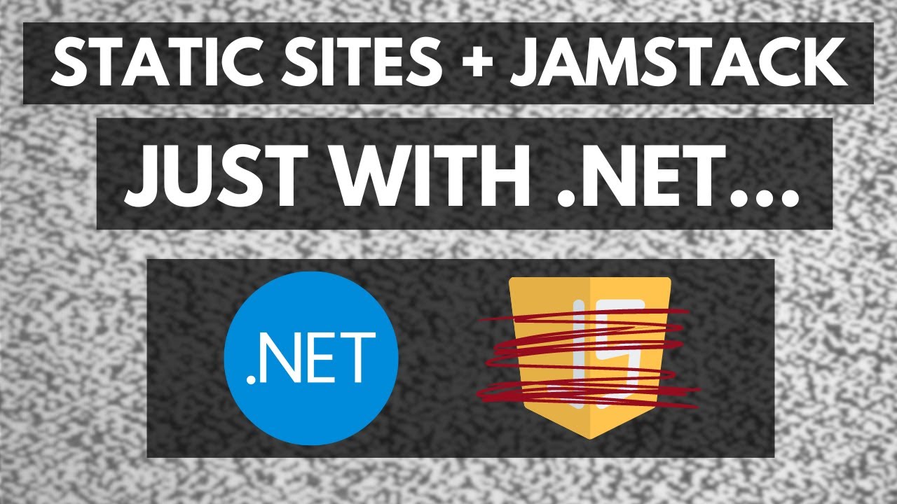 Static websites & JAMStack JUST with .NET is MIND BLOWING !!!