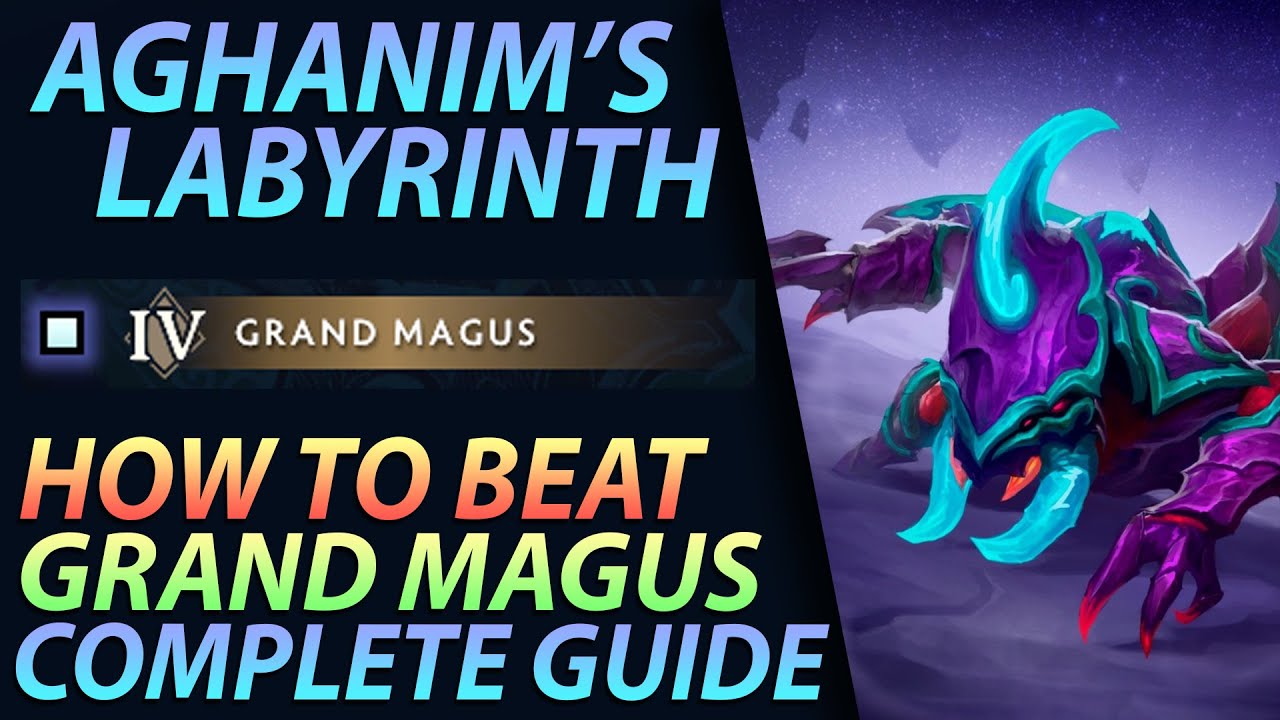 Dota 2 Aghanim's Labyrinth - Beat Grand Magus with Weaver