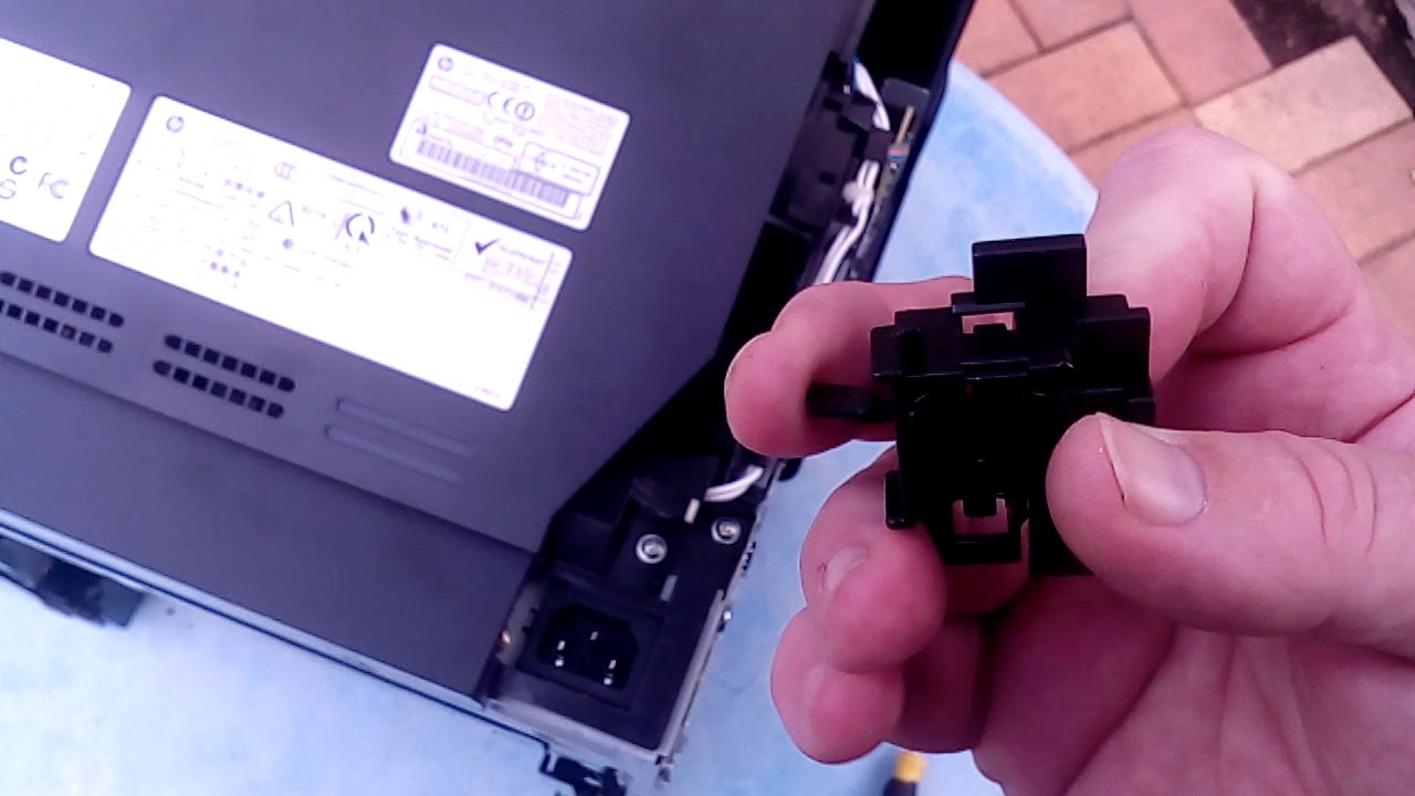 Hp pro 200 cover open rear fix part 2