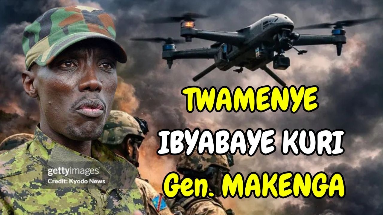 Gen. MAKENGA ARI MURI BARINDWI: DRONE YAMUSANZE MU NZU| TWAMENYE BYINSHI KU BYABAYE RUBAYA