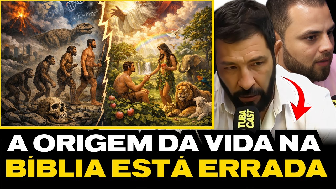 DEBATE PEGA FOGO! CIÊNCIA E FÉ SE CHOCAM NA ORIGEM DA VIDA! com Chileno Gomez e Israel Júnior