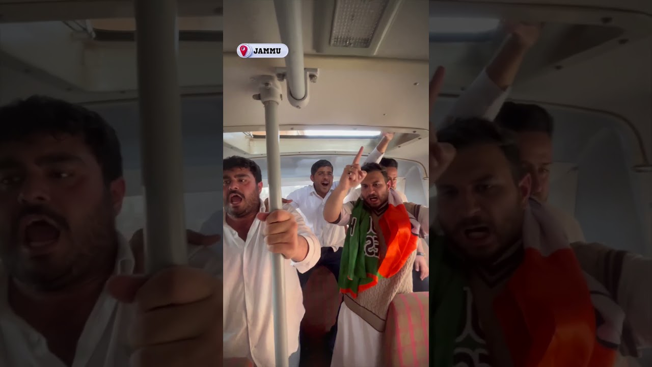 MGNREGA पर संकट के खिलाफ J&K Youth Congress का प्रदर्शन l #viralvideo