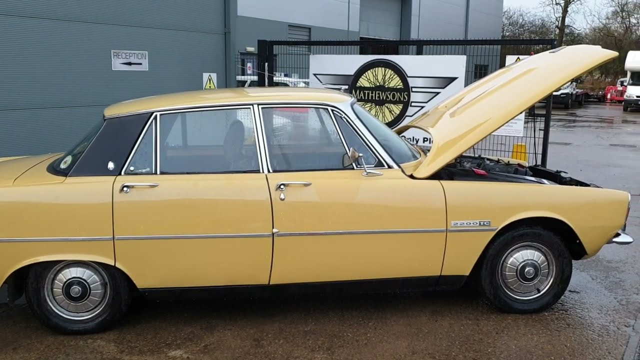 1975 ROVER 2200 TC  | MATHEWSONS CLASSIC CARS | 18TH & 19TH MARCH