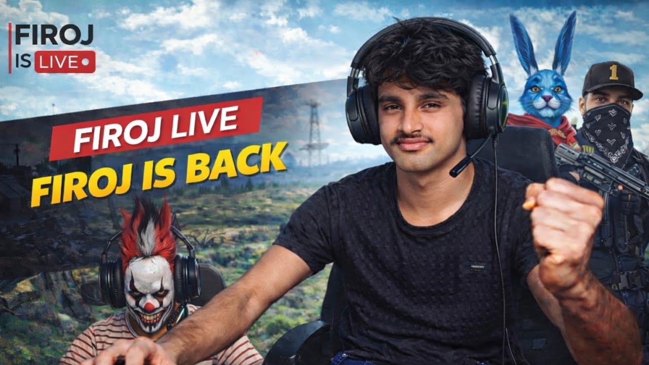 FIROJ IS BACK 😈🔥 #freefire #firoj #is #live