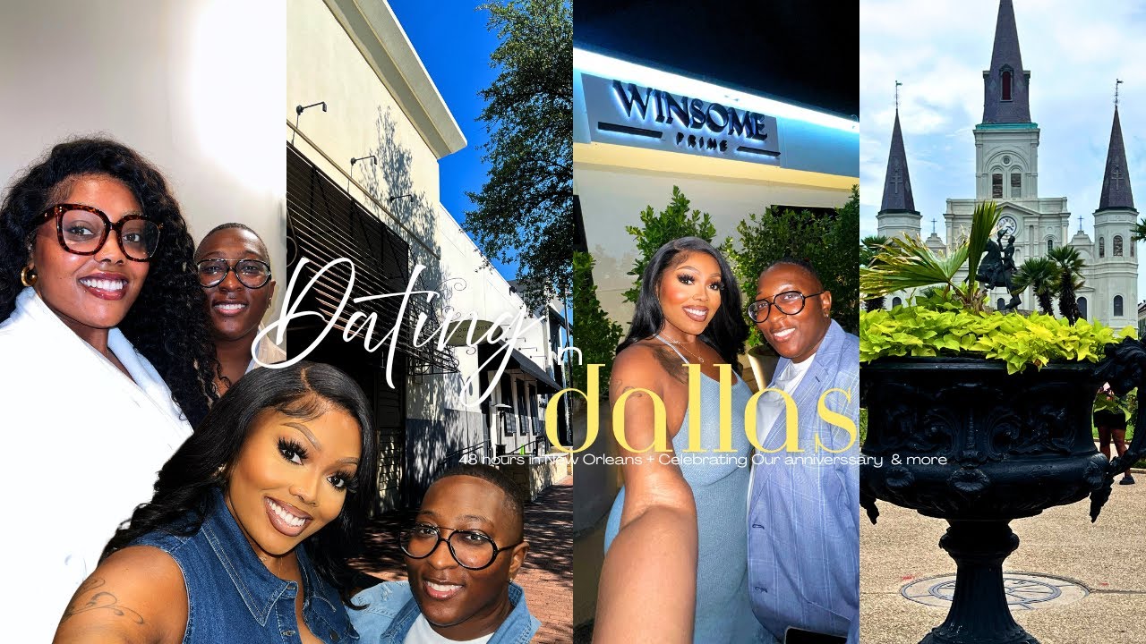 TRAVEL VLOG | 48HRS IN NEW ORLEANS + IT'S OUR ANNIVERSARY