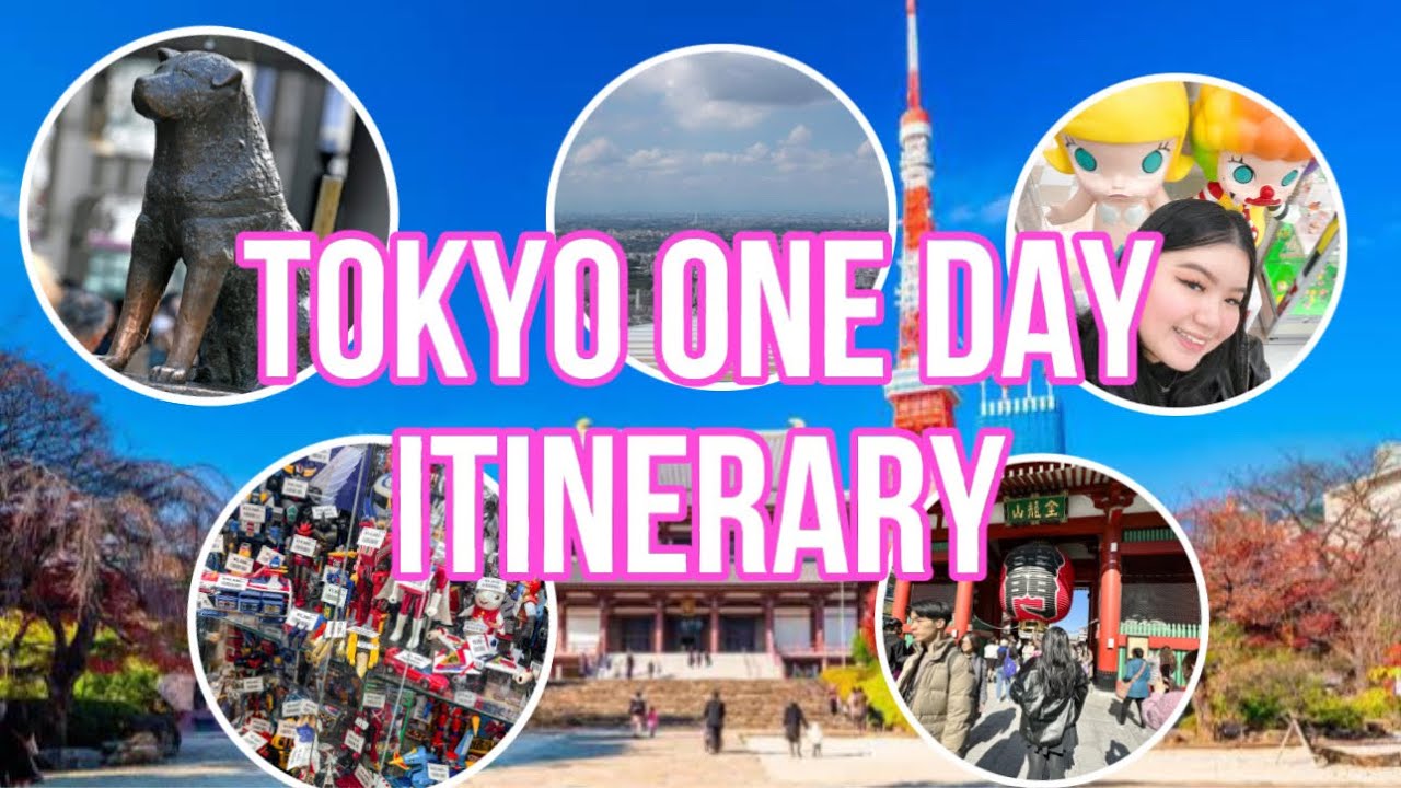 Part 3 TOKYO ADVENTURE: Sensoji- Temple, Akihabara, Shibuya, Tokyo Tower and Shinjuku 💟🇯🇵🍜