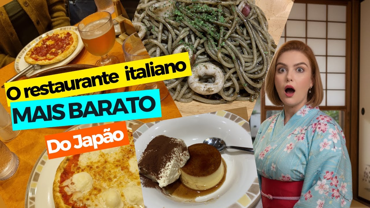 O restaurante italiano mais barato do Japão (e o melhor)