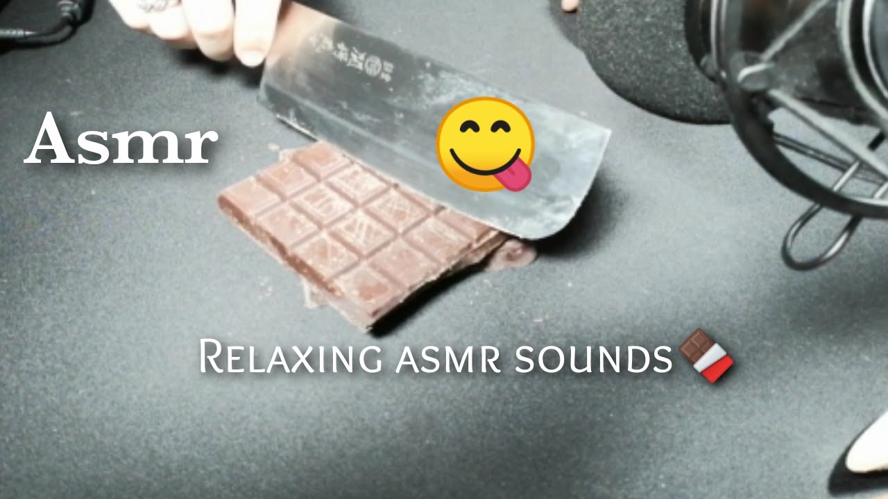 ASMR sound Assortment For relaxation | Tapping, Chocolate Carving,...!!!!
