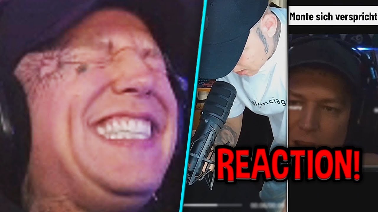 ONTEL MONKE Clips & TIERVIDEOS!🤣 Monte REAGIERT auf TikTok Clips | MontanaBlack Reaktion