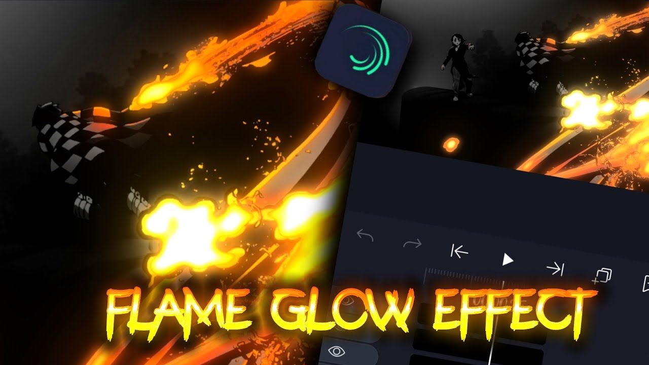 FLAME GLOW ADVANCE TUTORIAL | Alight Motion Tutorial