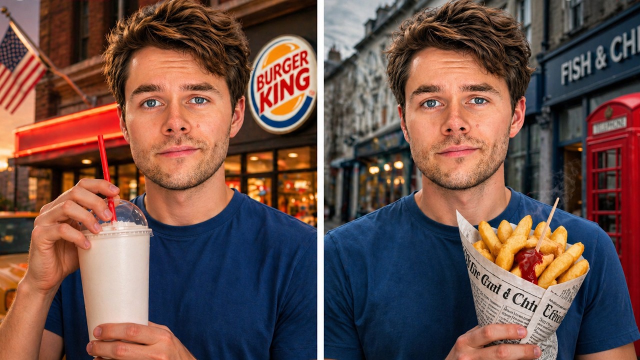 US vs UK Fast Food