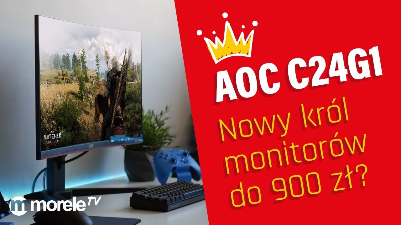 AOC C24G1 - Nowy kr&oacute;l monitor&oacute;w do 900 zł?