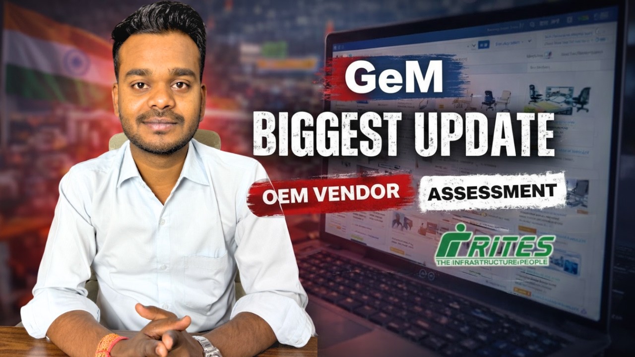Biggest Update on GeM Portal - August 2025 | Vendor Assessment Exemption Policy Change