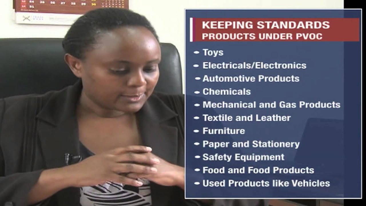 UNBS pre-export verification of conformity to standards program