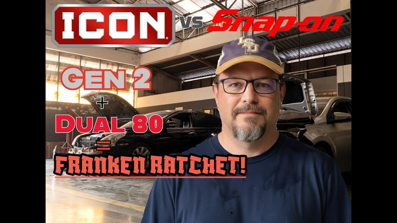 Snap-on Dual 80 встречает трещотку Icon Gen 2. Snap-con? I-Snap?