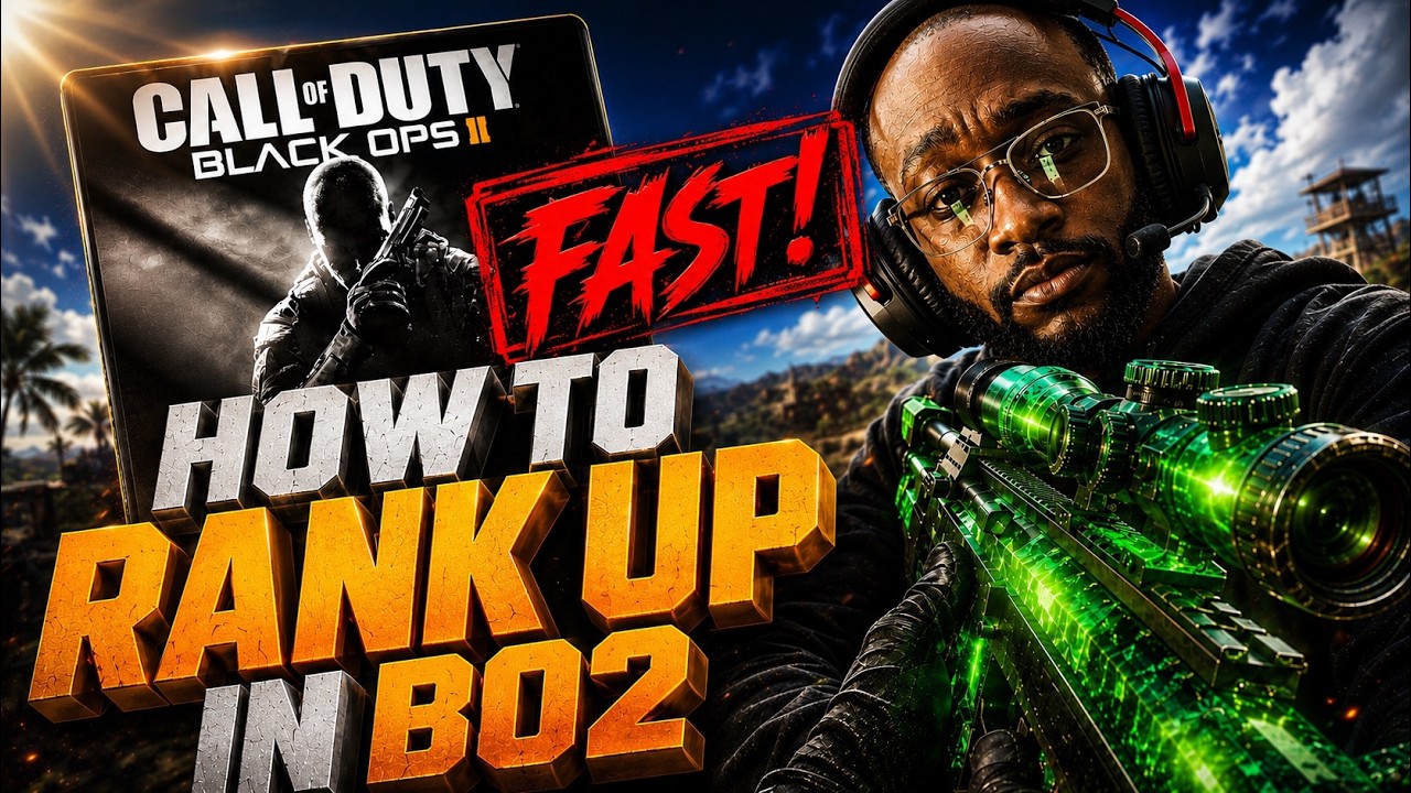 How to Rank Up Fast in Black Ops 2 (BO2 Level Up Quick XP Tips)