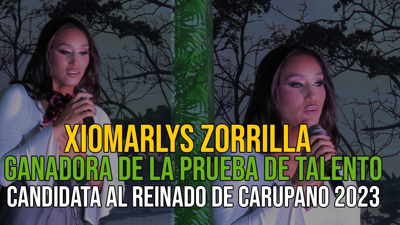 XIOMARLYS ZORRILLA GANADORA DE LA PRUEBA DE TALENTO CARNAVALES DE CARÚPANO 2023