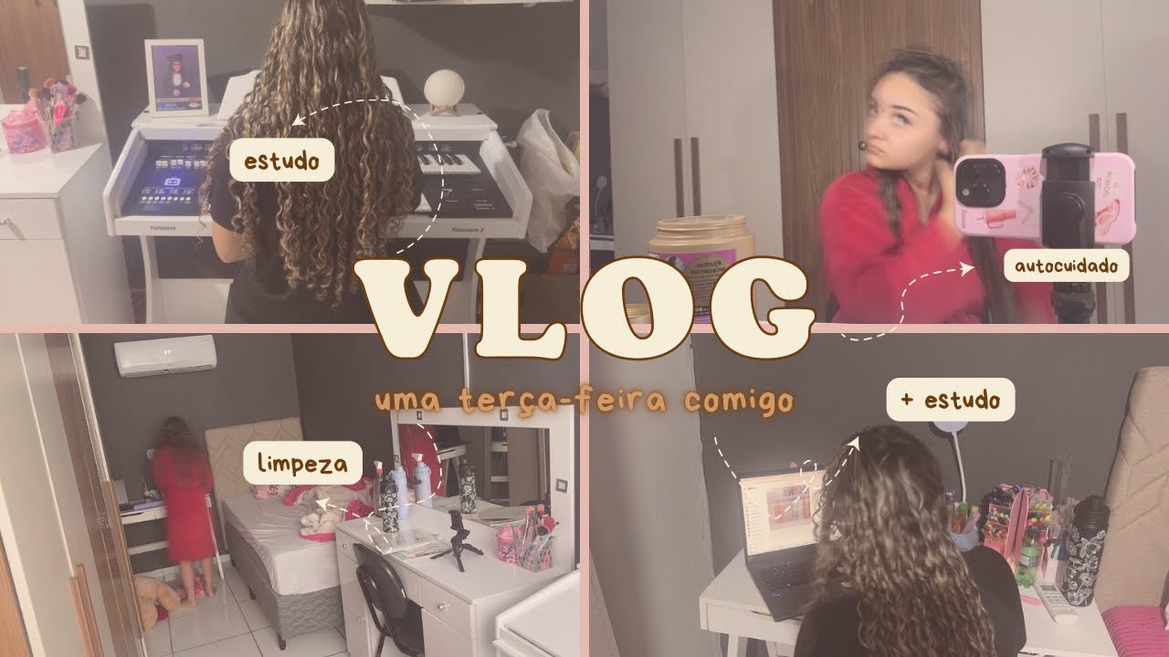 VLOG | Vestibulanda 8-12 hrs de estudo + estudo do órgão eletrônico CCB | minha terça-feira ❣️