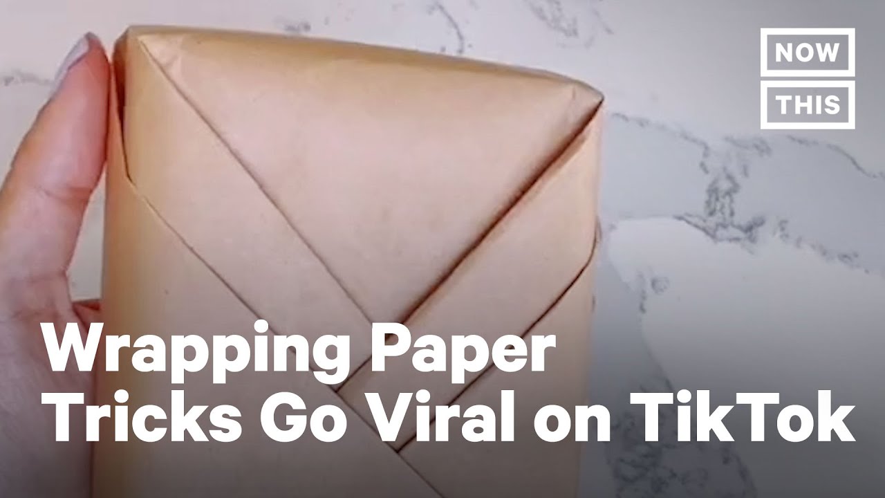 TikToker's Incredible Gift Wrapping Videos Go Viral | NowThis