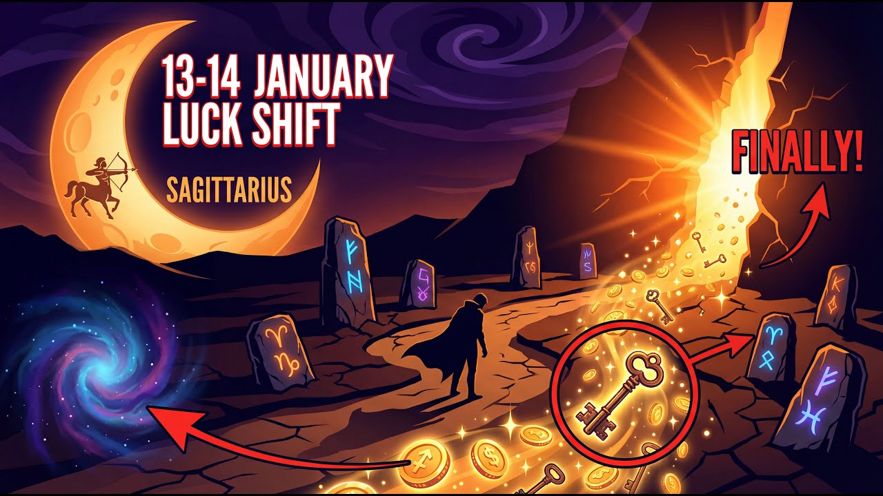 Sagittarius Moon: Life-Changing Luck for 3 Zodiac Signs Tomorrow (Jan 13)