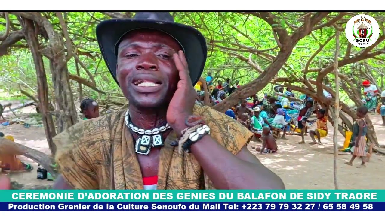 CEREMONIE D'ADORATION DES GENIES DU BALAFON DE SIDI TRAORE(03)