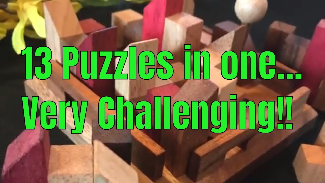 Thirteen Puzzles in one...plus one solution revealed!
