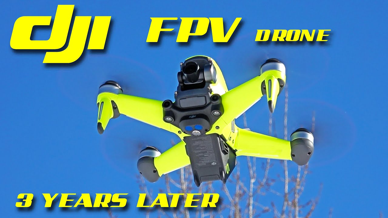 Дрон DJI FPV — 3 года спустя — 2024