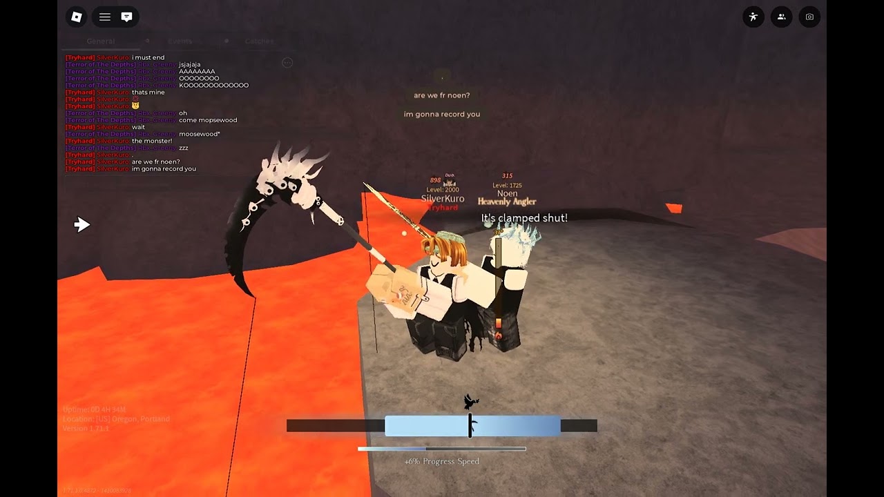 mf equips the rod then turn on his exploit