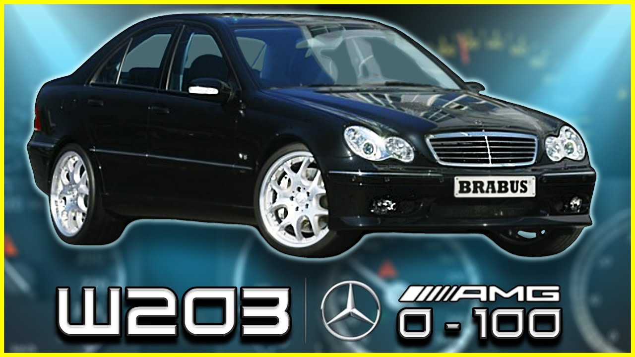Mercedes Benz C - Class W203 (0-100 KM/H) (0-60 MPH) ACCELERATION BATTLE
