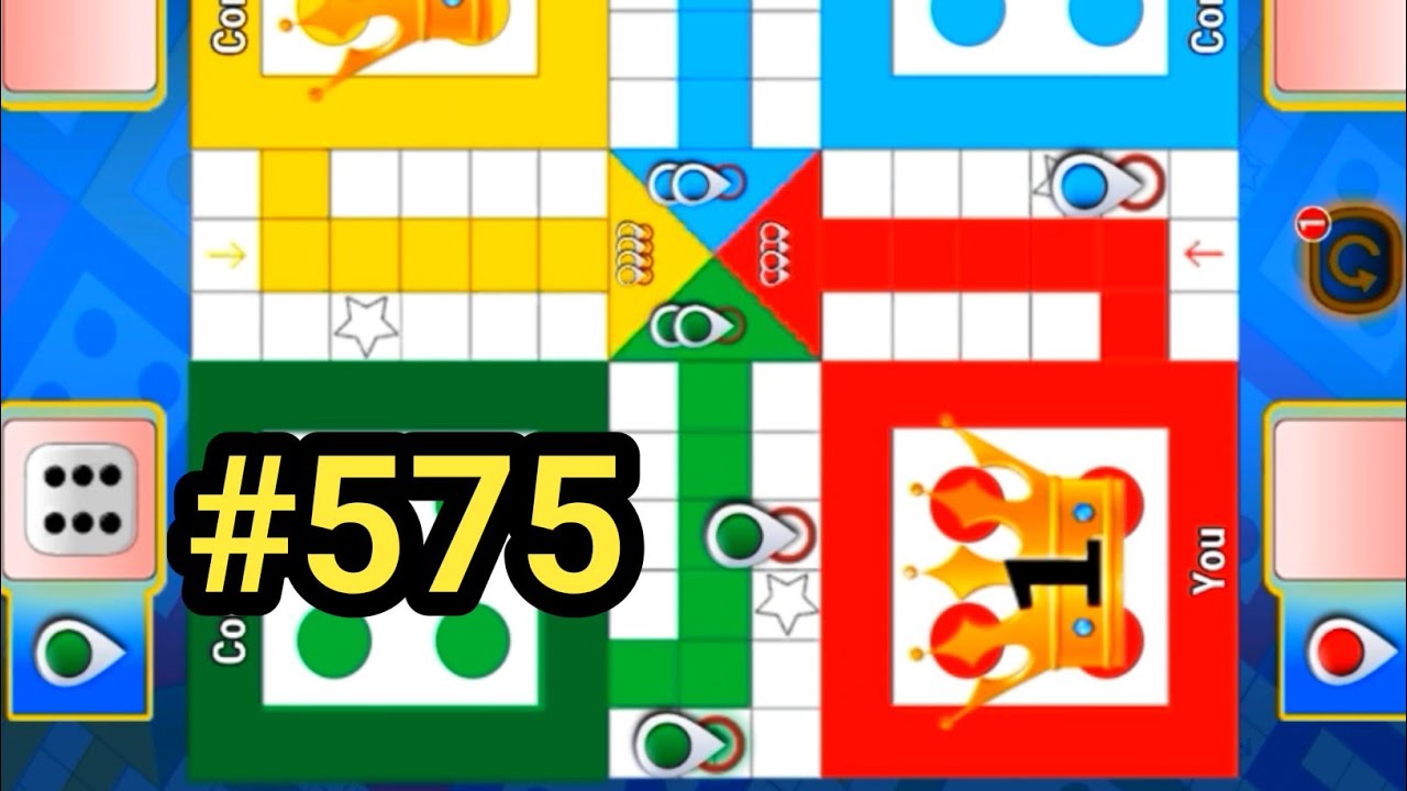Tricks & Tips Ludo King | How to Win Ludo king 4 players gameplay|Ludo king #575 #ludoking #games 