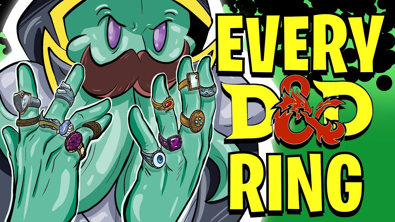 Ranking All 37 Magic Rings in D&D