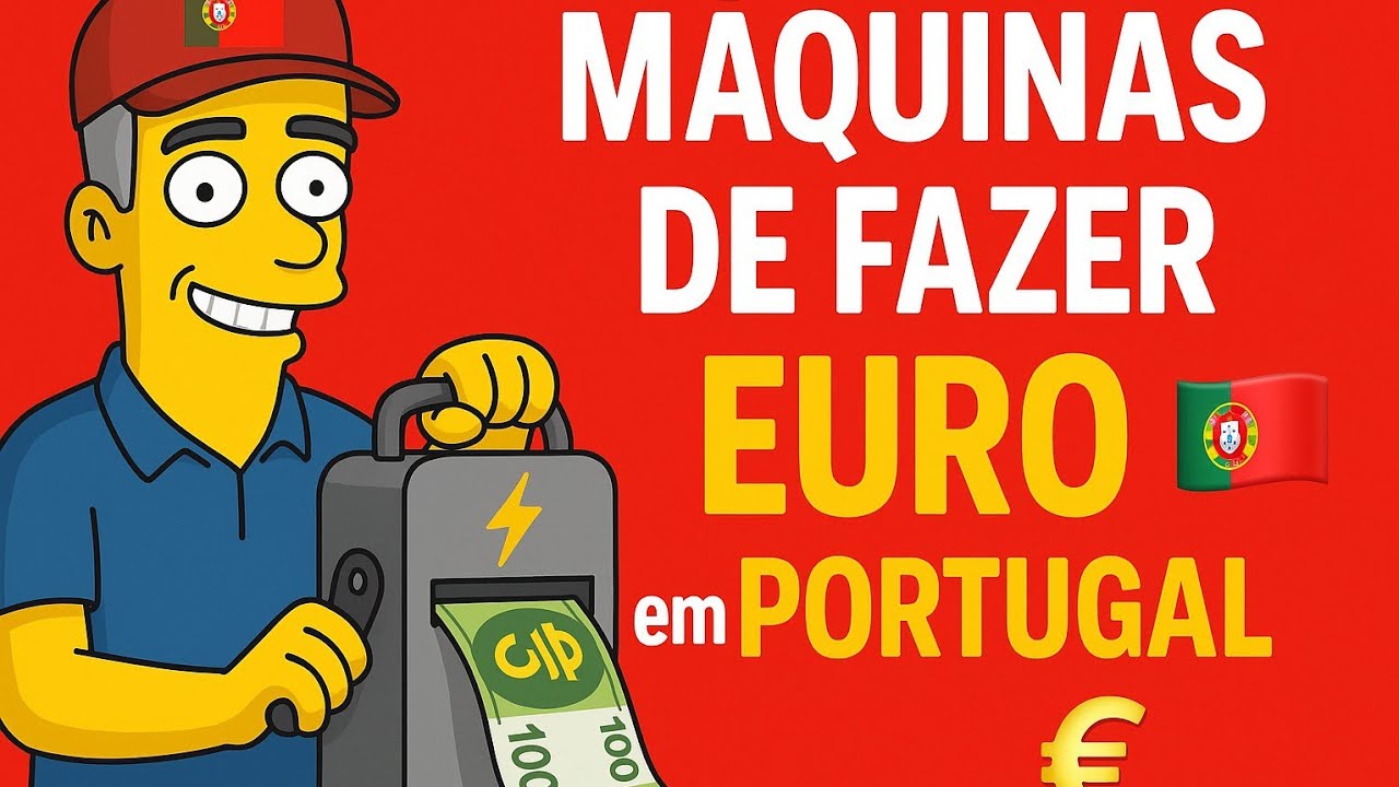 Eu Uso “Máquinas’ Que Faz💶 aqui em Portugal, Não é Preciso Grande investimento!💡💎