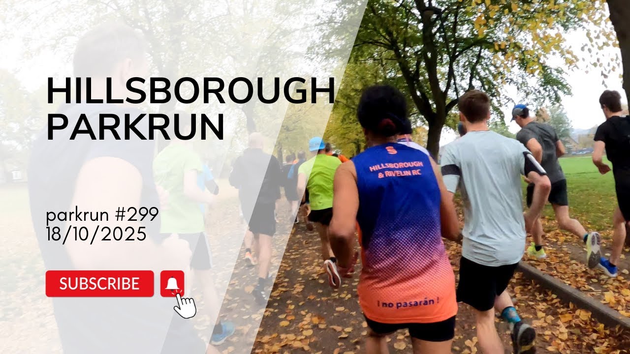 Hillsborough parkrun, #299 New Course PB