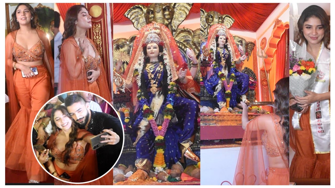 Cutie Palki Adrija Roy and Rohit Suchanti for Navratri Utsav at Ulwe | Palki | Kundali Bhagya