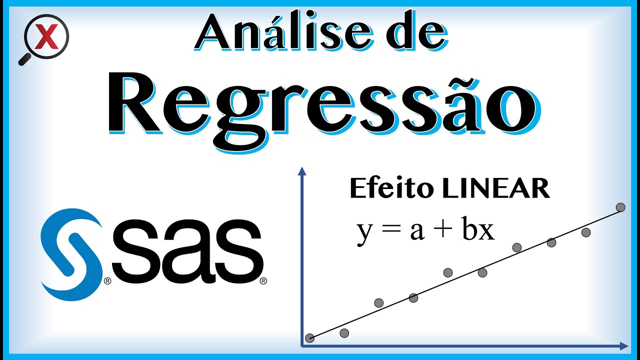 Regressão Linear no SAS | Linear Regression in SAS