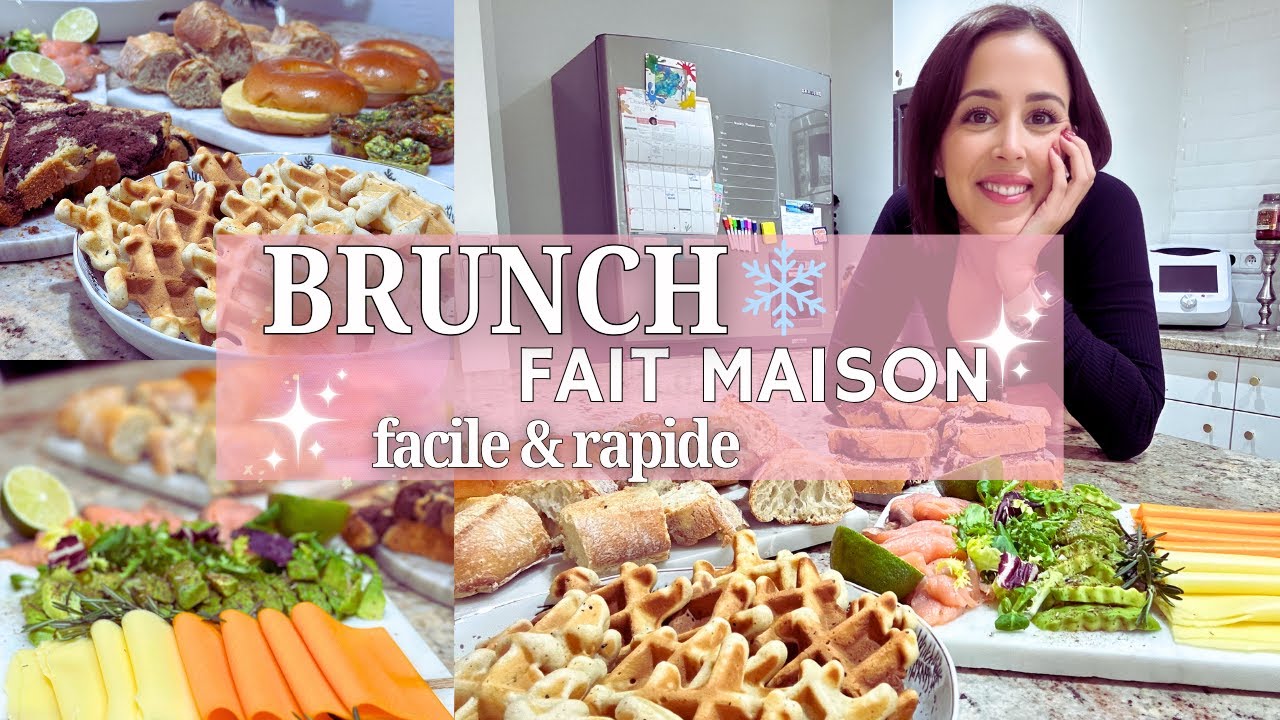 BRUNCH MAISON GOURMAND 🥐 | Idées simples et rapides • Recettes sucrées et salées
