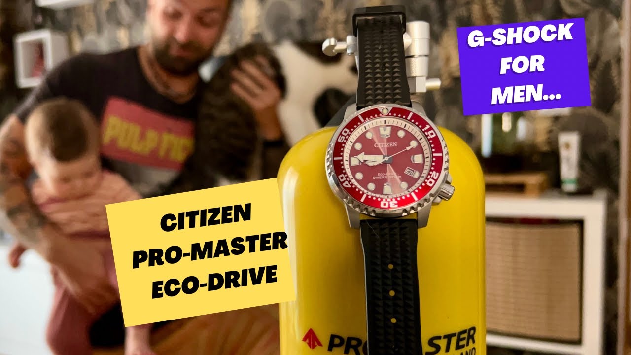 Citizen Pro-Master Eco-Drive, аура абсолютной надежности… Серьезный помощник на каждый день.
