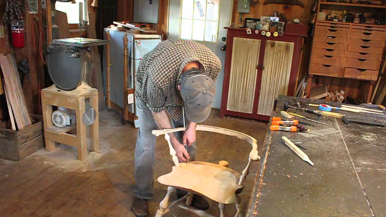 Curtis Buchanan - 34. Locating and Drilling the Short Spindle Holes in the Arm Rail