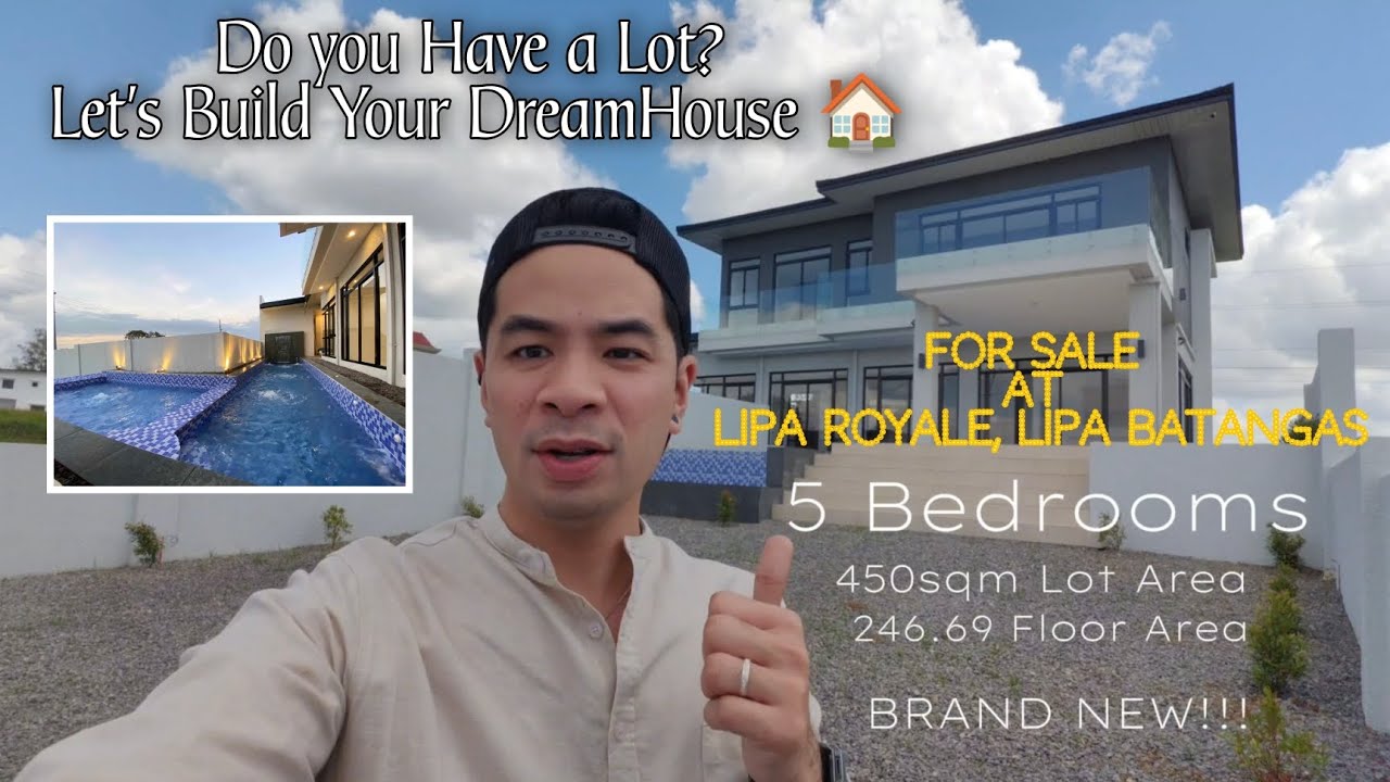 House Construction ba? Let's Build your DREAM HOUSE! Lipa Royale Brand New House  For Sale!