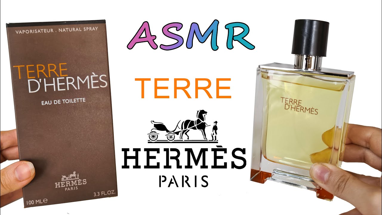 ASMR UNBOXING TERRE D'HERMES perfume ✨️ ORIGINAL SOUND BREATH WITH ME 💨