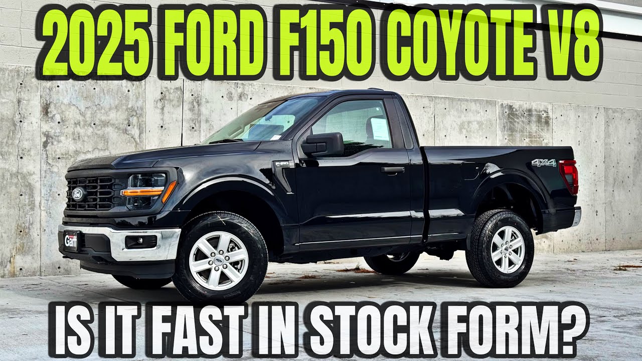 2025 Ford F150 5.0L V8 Coyote: The Coolest Truck Ford Makes!