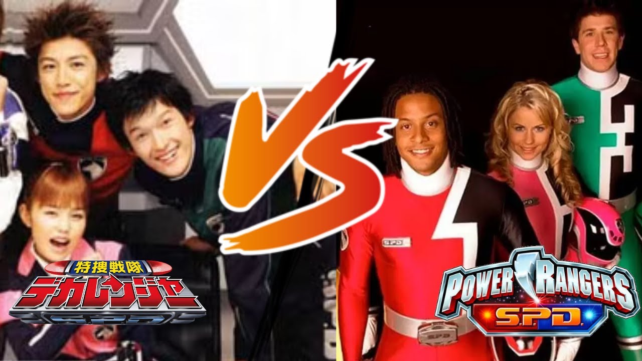 Dekaranger vs SPD:Comparação sem sentido #1